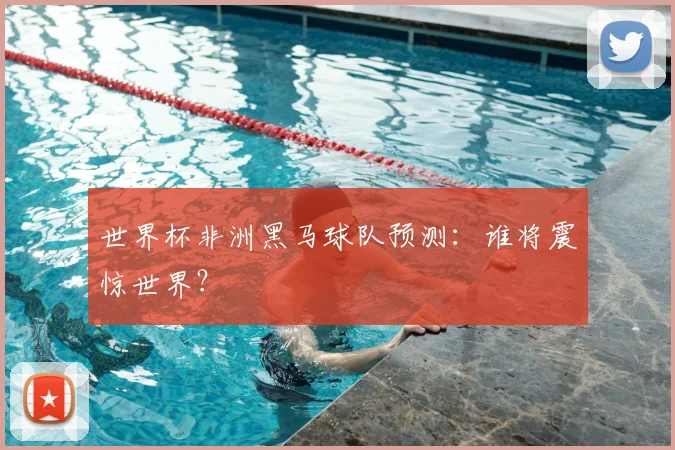世界杯非洲黑马球队预测：谁将震惊世界？