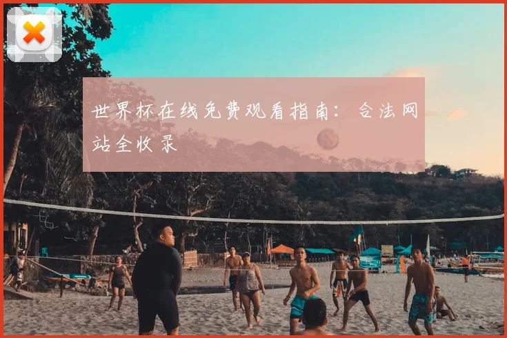 世界杯在线免费观看指南:合法网站全收录